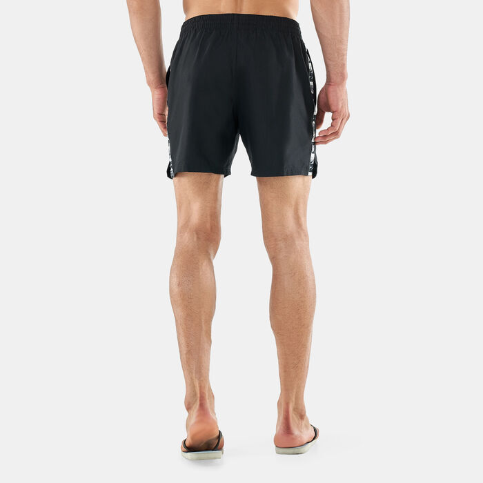 Nike Swim Men's Logo Tape 5-Inch Swimming Shorts Black Nike Swim Men's Logo Tape 5-Inch Swimming Shorts Black image number 1