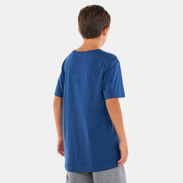 Jordan Kids' High Brand Scramble T-Shirt Blue Jordan Kids' High Brand Scramble T-Shirt Blue image number 1