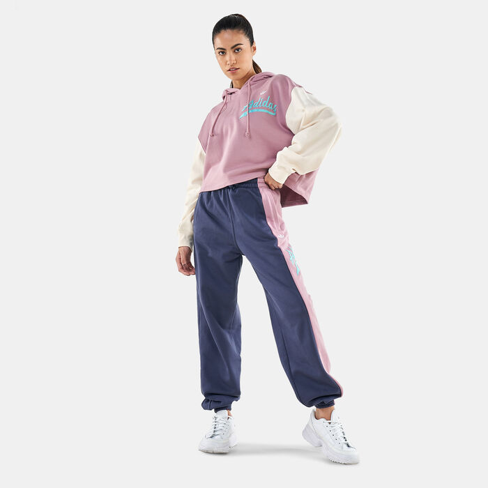 adidas Originals Women's Magmay/ Wonwhi Hoodie Pink adidas Originals Women's Magmay/ Wonwhi Hoodie Pink image number 2