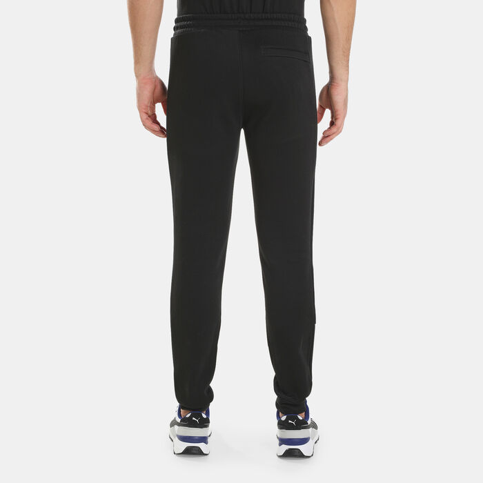 PUMA Men's Iconic T7 Double Knit Track Pants Black image number 1