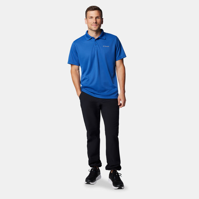 Columbia Men's Utilizer™ Polo T-Shirt Blue Columbia Men's Utilizer™ Polo T-Shirt Blue image number 2