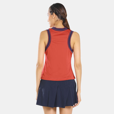 Nike Women's Court Slam Tennis Tank Top Red Nike Women's Court Slam Tennis Tank Top Red