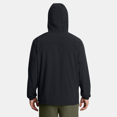 Under Armour Men's Vibe Woven Training Windbreaker Jacket Black Under Armour Men's Vibe Woven Training Windbreaker Jacket Black