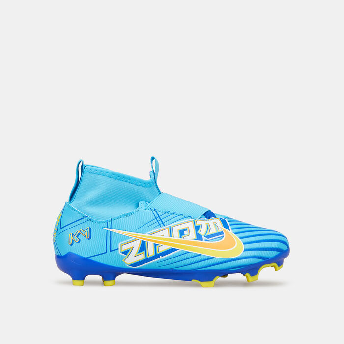 Nike Kids' Zoom Superfly 9 Academy Kylian Mbappé Firm Ground Multi Ground Football Shoe Blue image number 0