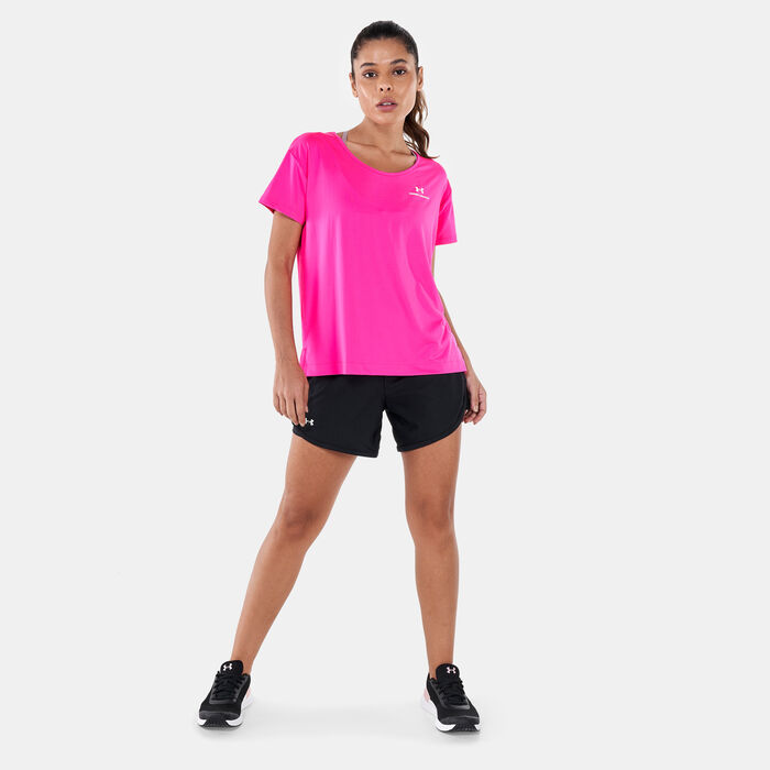 Under Armour Women's Play Up 5-inch Shorts Black Under Armour Women's Play Up 5-inch Shorts Black image number 2