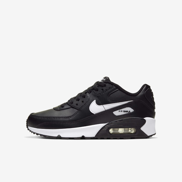 Nike Kids' Air Max 90 LTR Shoes Black Nike Kids' Air Max 90 LTR Shoes Black image number 0