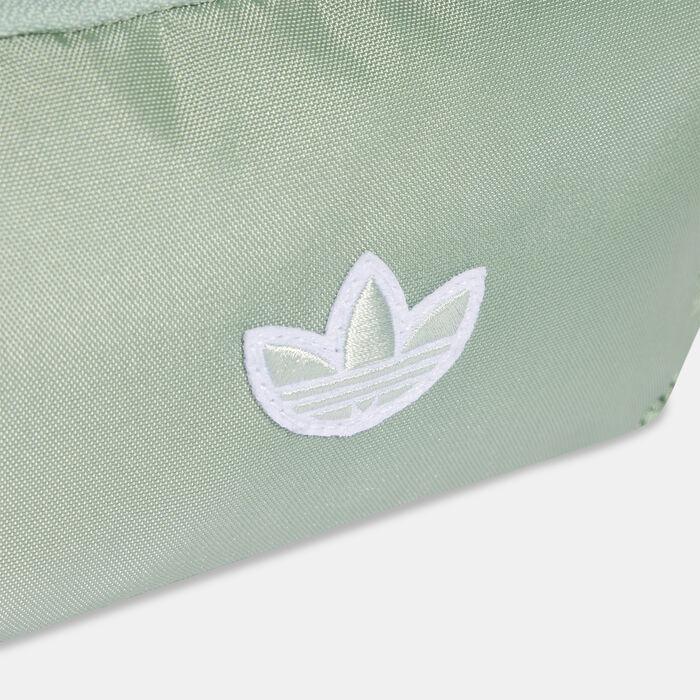 adidas Originals Premium Essentials Waist Bag Green adidas Originals Premium Essentials Waist Bag Green image number 4