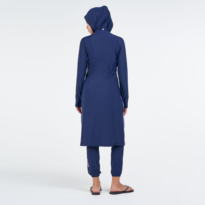 COEGA Women's Three-Piece Islamic Swimming Set Blue COEGA Women's Three-Piece Islamic Swimming Set Blue image number 1