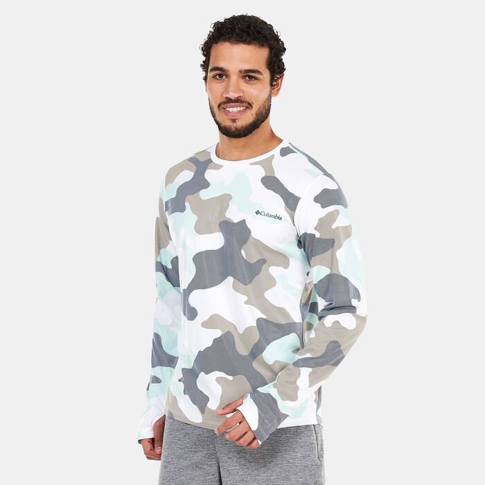 Columbia Men's Sun Deflector Summerdry™ Long Sleeve Shirt Green image number 0