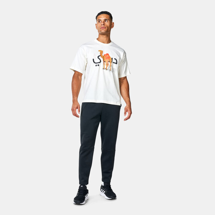 adidas Men's Dubai Camel Graphic T-Shirt Beige adidas Men's Dubai Camel Graphic T-Shirt Beige image number 2