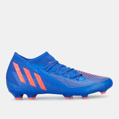 adidas Men's Predator Edge.3 Firm Ground Football Shoe Blue