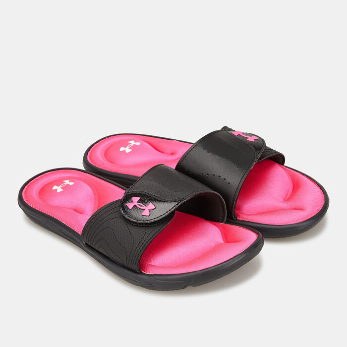 Under Armour Women's UA Ignite IX Slides Black image number 0