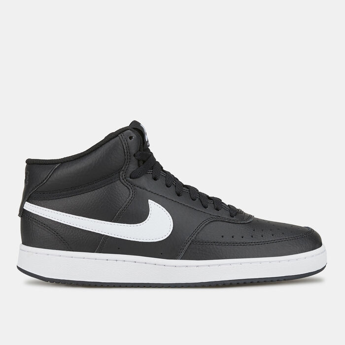 Nike Women's Court Vision Mid Shoes Black Nike Women's Court Vision Mid Shoes Black image number 0
