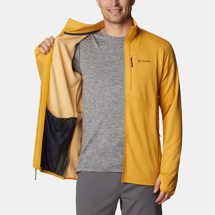 Columbia Men's Park View™ Full Zip Fleece Jacket yellow Columbia Men's Park View™ Full Zip Fleece Jacket yellow image number 0