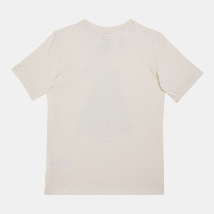 adidas Originals Kids' Stan Smith Graphic Non-Dye T-Shirt (Older Kids) Beige adidas Originals Kids' Stan Smith Graphic Non-Dye T-Shirt (Older Kids) Beige image number 1