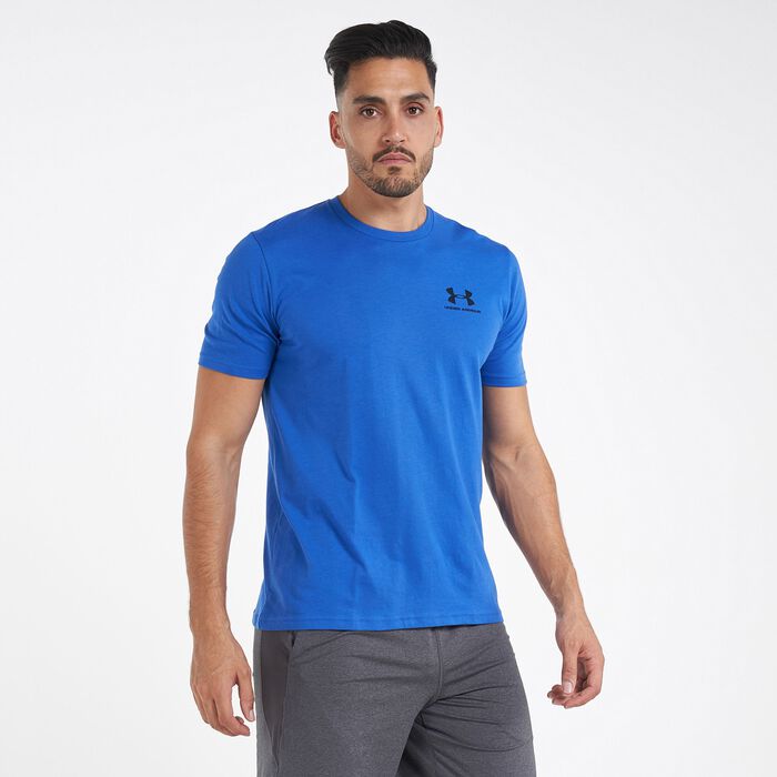 Under Armour Men's Sportstyle T-Shirt Blue Under Armour Men's Sportstyle T-Shirt Blue image number 0