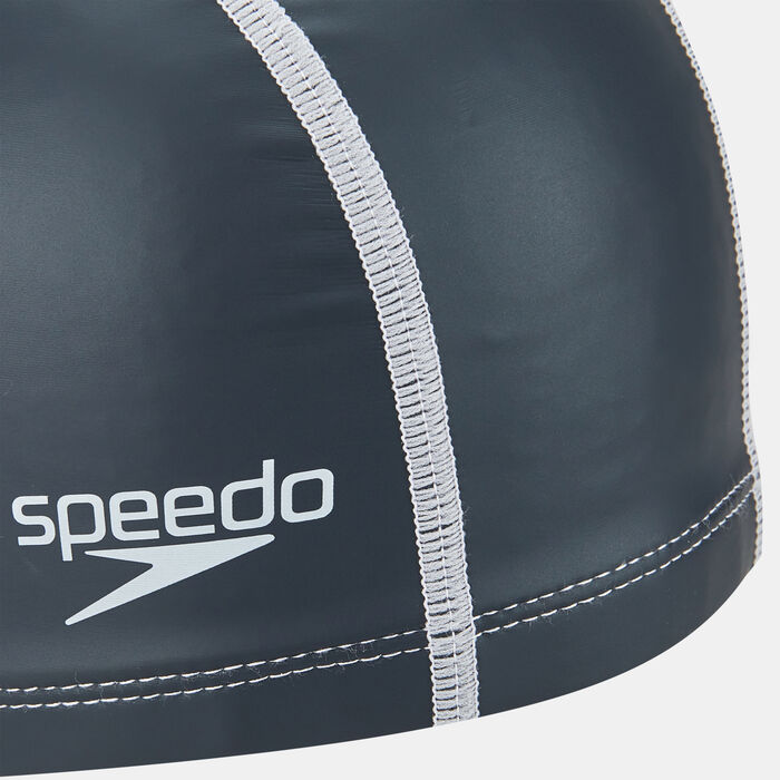 Speedo Kids' Pace Swimming Cap Blue image number 2
