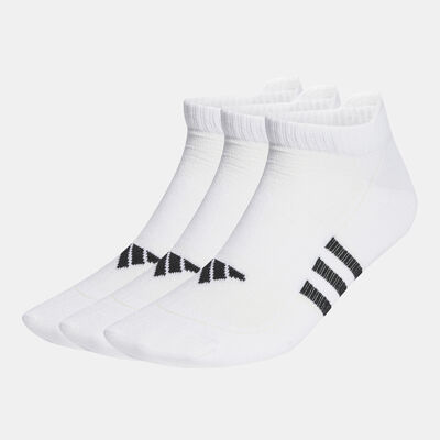 adidas Men's Performance Light Low Socks (3 Pack) White