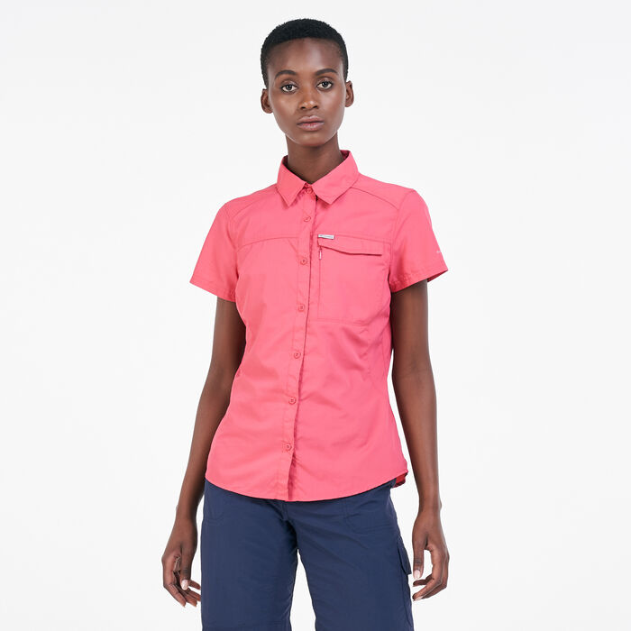 Columbia Women's Silver Ridge™ 2.0 Shirt Red Columbia Women's Silver Ridge™ 2.0 Shirt Red image number 0
