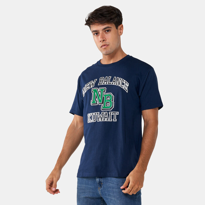 New Balance Men's Accelerate T-Shirt Blue New Balance Men's Accelerate T-Shirt Blue image number 0