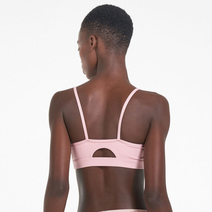 Nike Women's Indy Yoga Essentials Sports Bra Pink image number 1