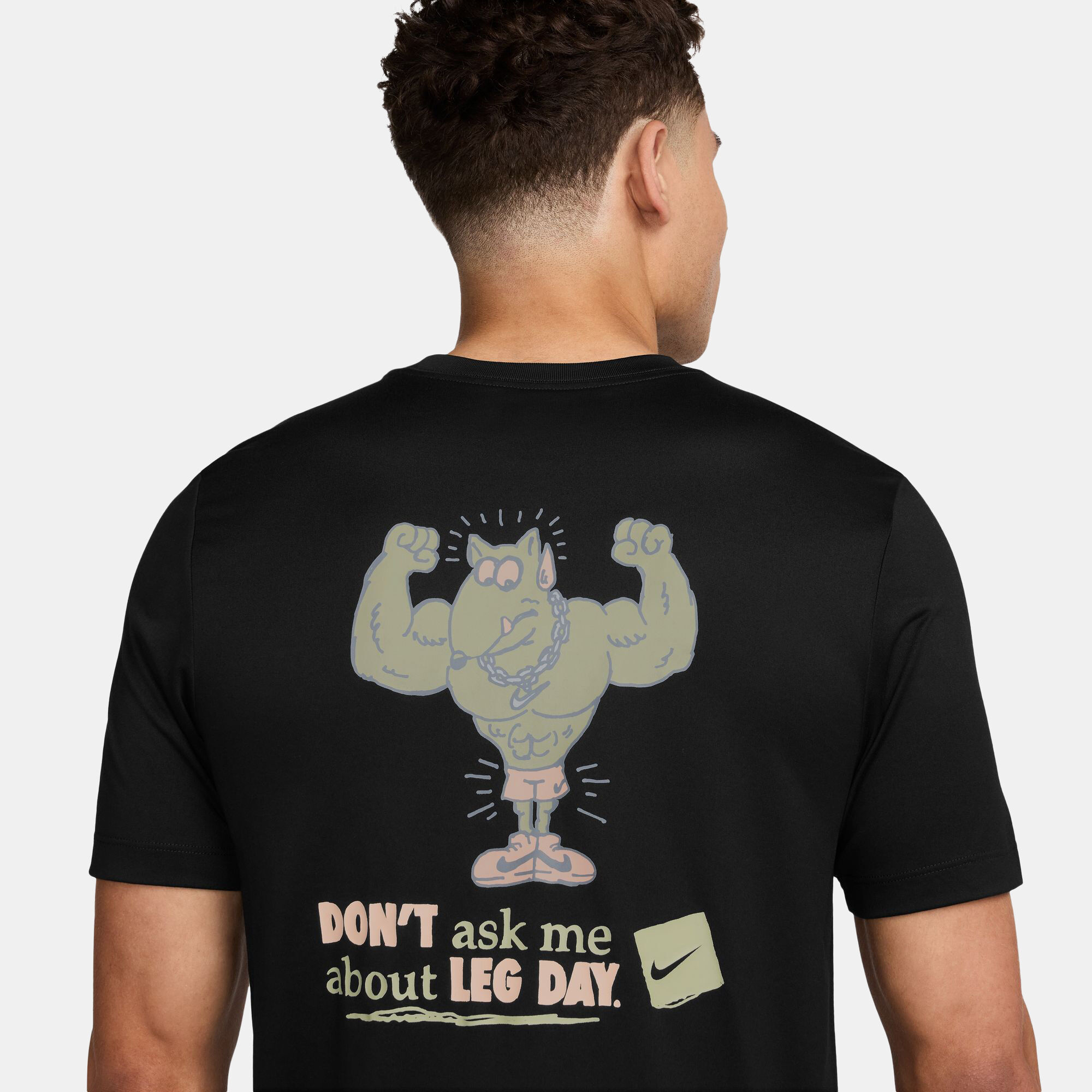 Men s Dri FIT Training T Shirt Black Nike in Qatar SSS