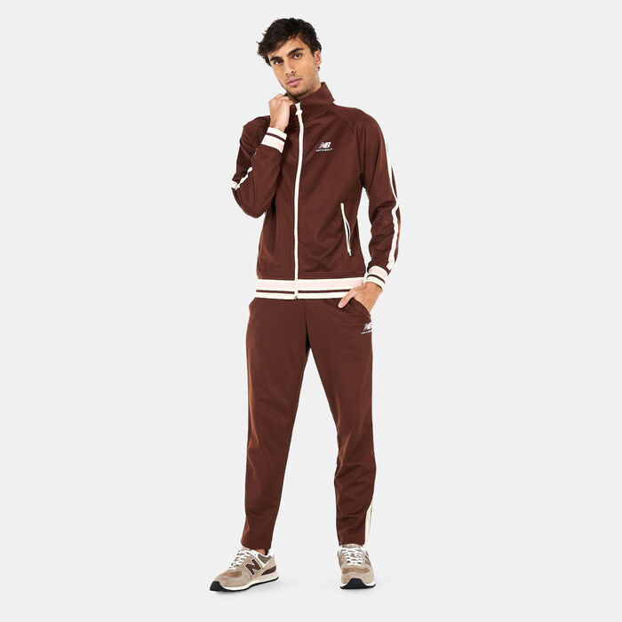 New Balance Men's NB Athletics 70s Run Track Jacket Brown image number 2