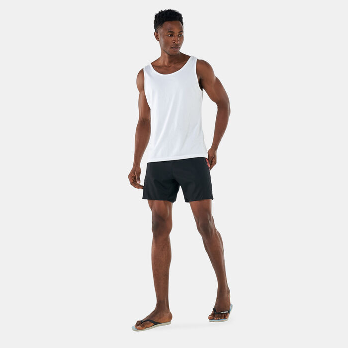 Speedo Men's Sport Printed 16" Swimming Water Shorts Black image number 2