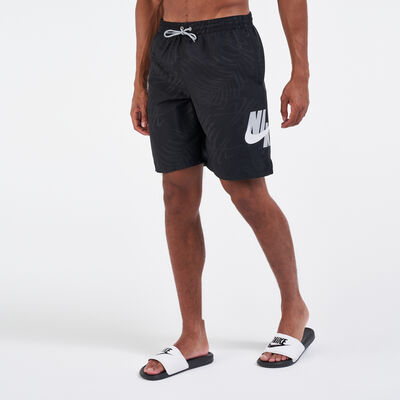 Nike Swim Men's 9-Inch Volley Shorts Black Nike Swim Men's 9-Inch Volley Shorts Black
