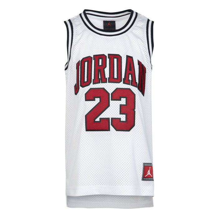 Jordan Kids' 23 Jersey White Jordan Kids' 23 Jersey White image number 0