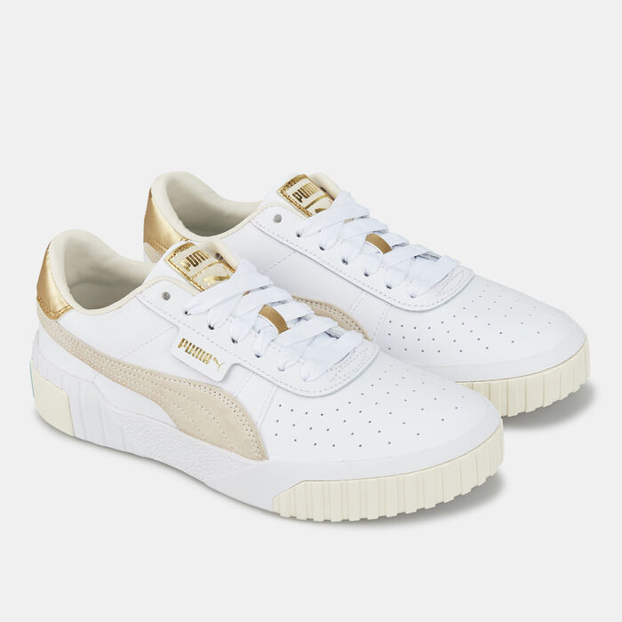PUMA Women's Cali Soft Glow Shoe White image number 1