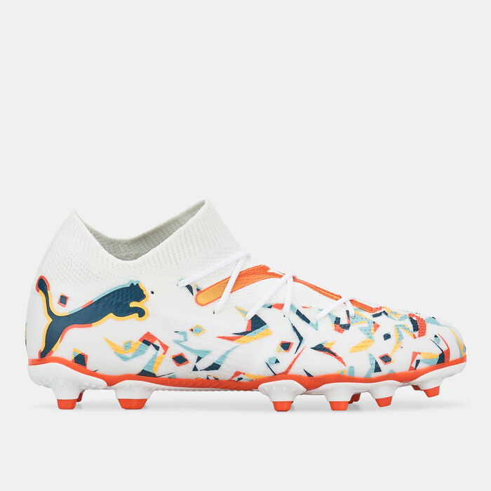 PUMA Kids' Future 7 Match Creativity Multi-Ground Football Shoes White image number 1