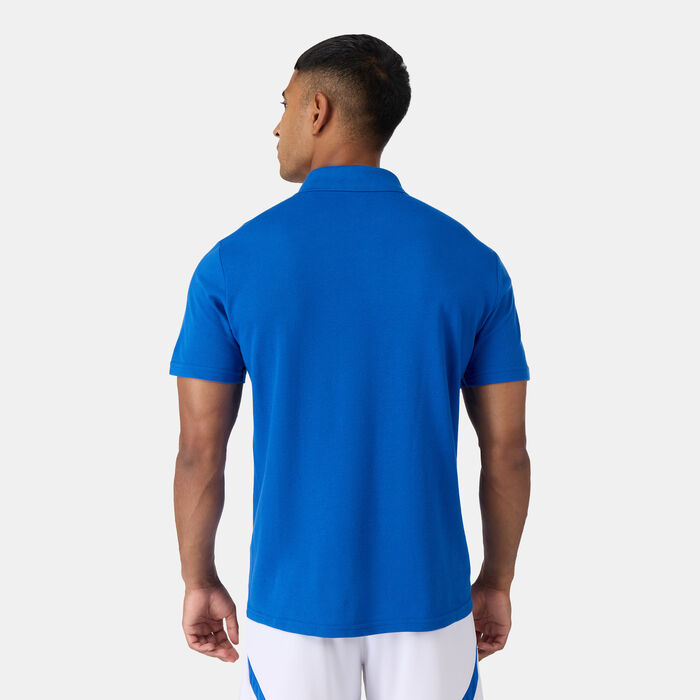 PUMA Men's Al Hilal Casuals Polo Shirt Blue PUMA Men's Al Hilal Casuals Polo Shirt Blue image number 1