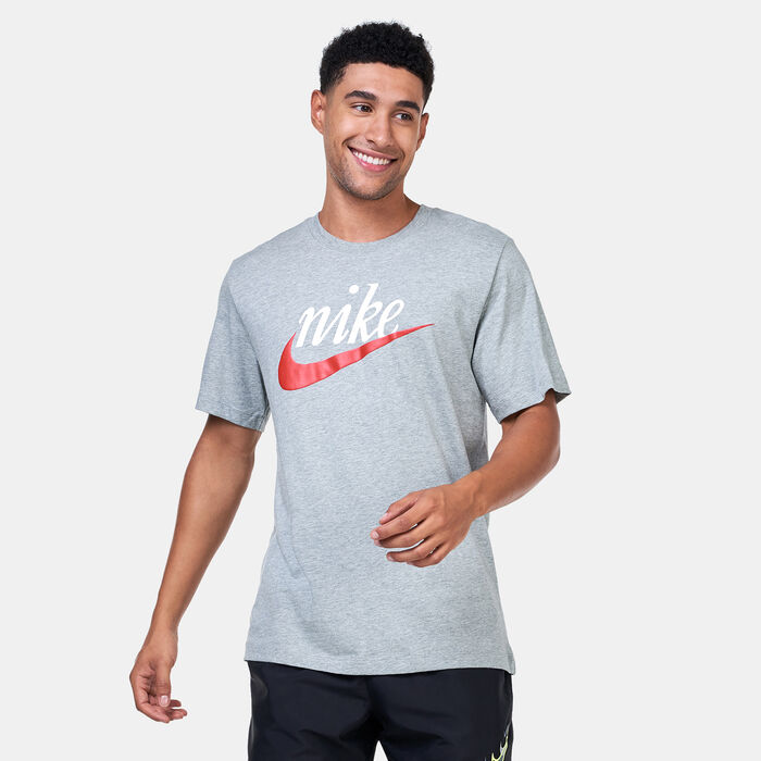 Nike Men's Sportswear Futura T-Shirt Grey image number 0