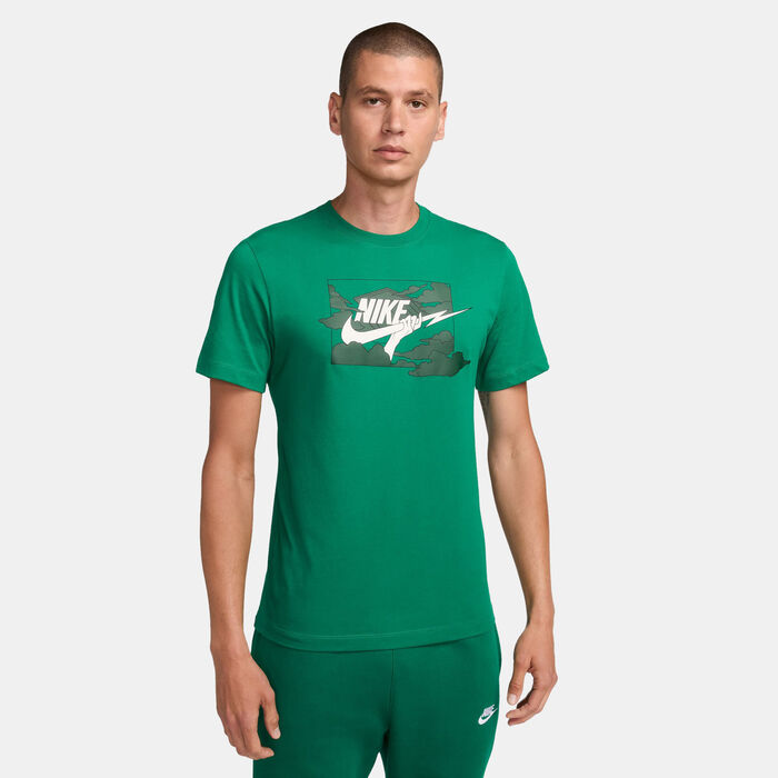 Nike Men's Sportswear Club T-Shirt Green Nike Men's Sportswear Club T-Shirt Green image number 0