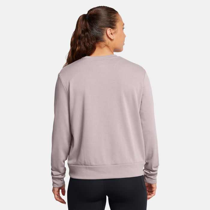 Under Armour Women's Rival Sweatshirt Grey Under Armour Women's Rival Sweatshirt Grey image number 1