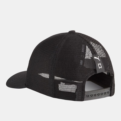 PUMA Men's Trucker Basketball Cap Black