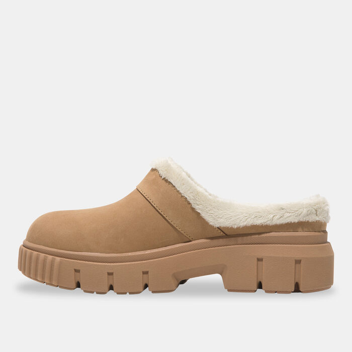 Timberland Women's Greyfield Warm Lined Slip-On Shoes Beige Timberland Women's Greyfield Warm Lined Slip-On Shoes Beige image number 2