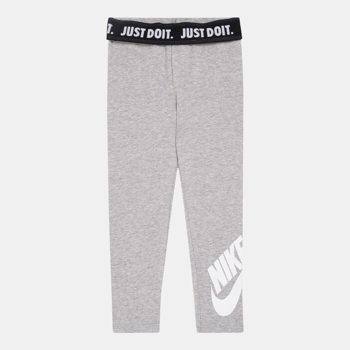 Nike Kids' Leg-A-See Leggings (Baby and Toddler) Grey Nike Kids' Leg-A-See Leggings (Baby and Toddler) Grey image number 0