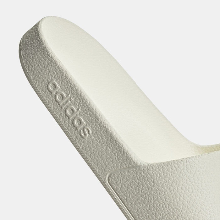 adidas Men's Adilette Aqua Slides White adidas Men's Adilette Aqua Slides White image number 5