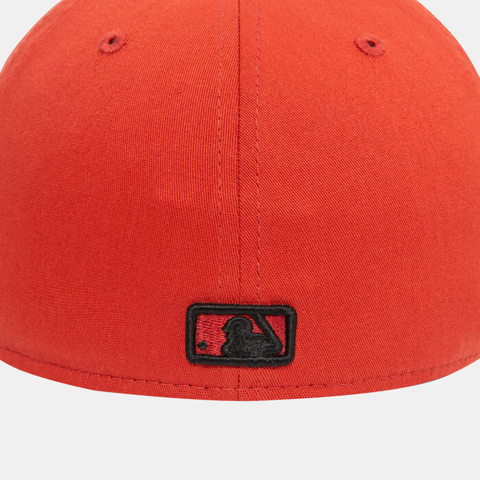 New Era Men's MLB New York Yankees League Essential 39THIRTY Cap Orange New Era Men's MLB New York Yankees League Essential 39THIRTY Cap Orange image number 1
