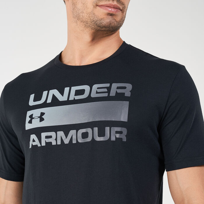 Under Armour Men's Team Issue Wordmark Graphic T-Shirt Black Under Armour Men's Team Issue Wordmark Graphic T-Shirt Black image number 3