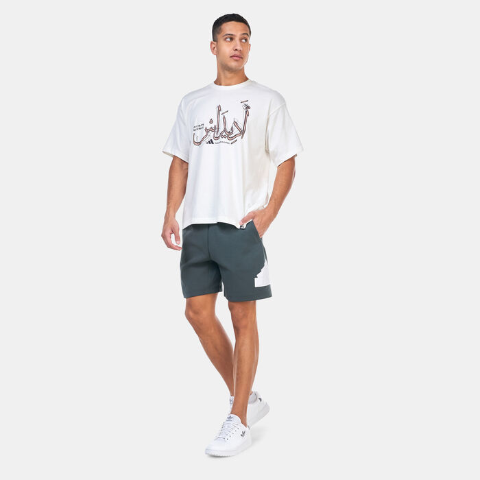 adidas Men's Future Icons Badge of Sport Shorts Grey adidas Men's Future Icons Badge of Sport Shorts Grey image number 2