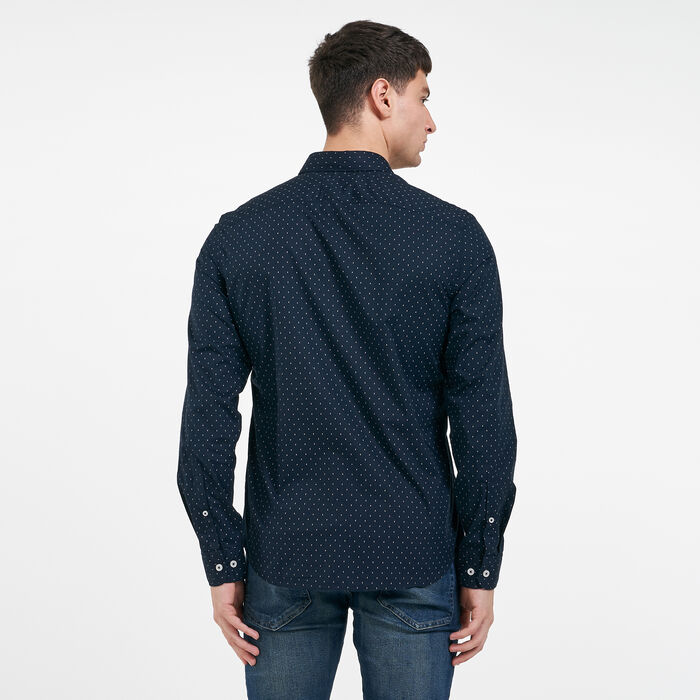 Timberland Men's Mill River Korean Shirt Blue Timberland Men's Mill River Korean Shirt Blue image number 1