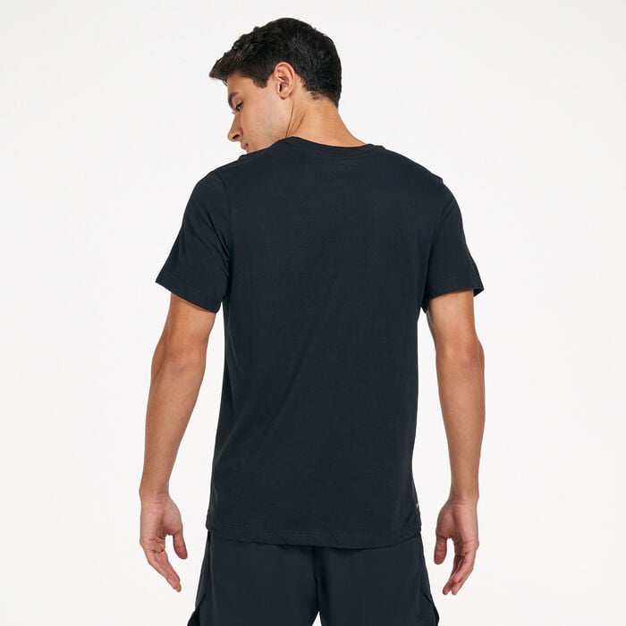 Nike Men's Dri-FIT Training T-Shirt Black Nike Men's Dri-FIT Training T-Shirt Black image number 1