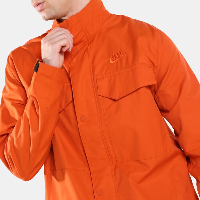 Nike Men's Sportswear M65 Jacket Orange Nike Men's Sportswear M65 Jacket Orange image number 3