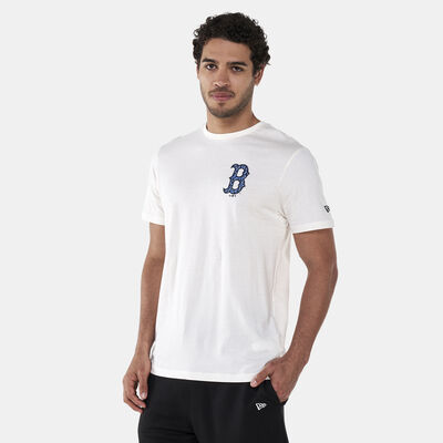 New Era Men's Boston Red Sox Logo MLB Seasonal T-Shirt White
