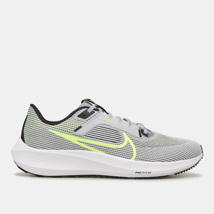 Nike Men's Pegasus 40 Road Running Shoe Grey Nike Men's Pegasus 40 Road Running Shoe Grey image number 0