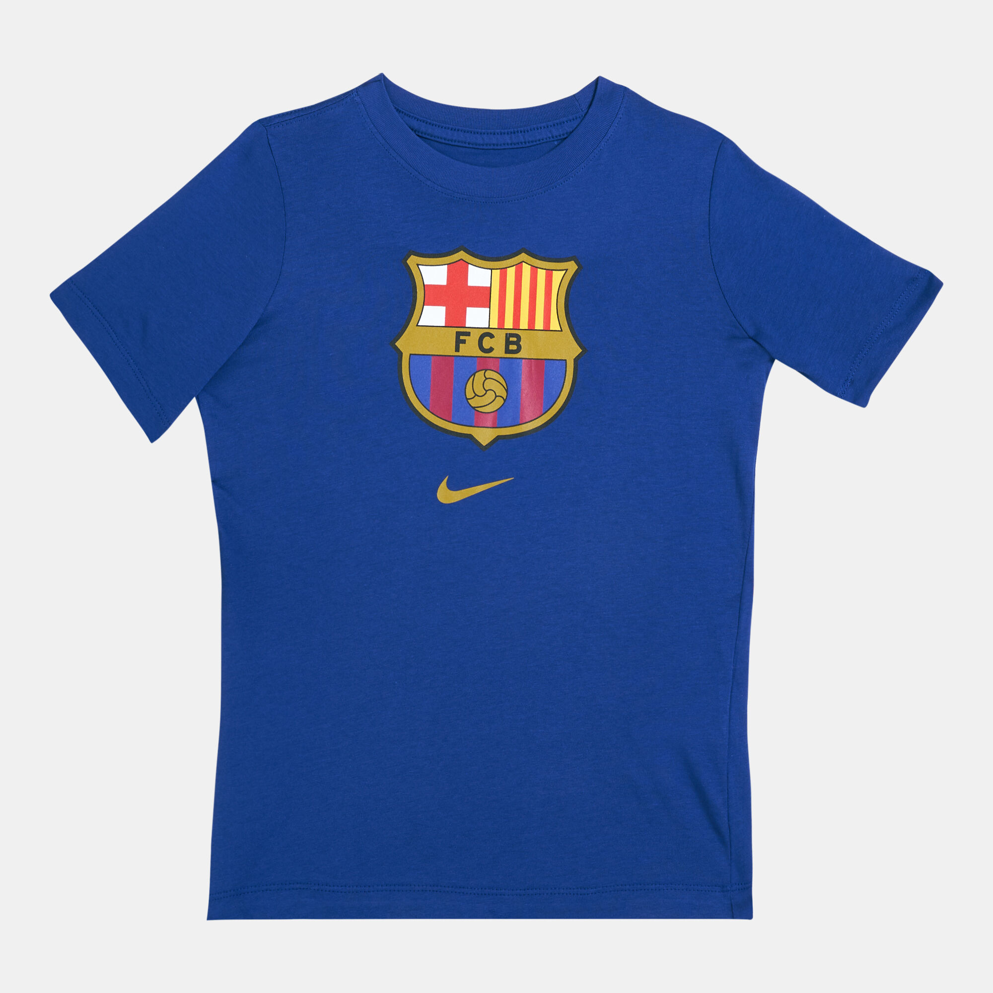 Kids' F.C. Barcelona Evergreen T-Shirt (Older Kids) Blue Kids' F.C. Barcelona Evergreen T-Shirt (Older Kids) Blue