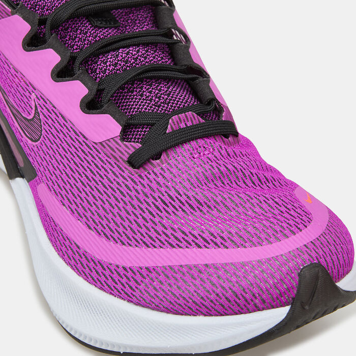 Nike Women's Zoom Fly 4 Road Running Shoe Purple Nike Women's Zoom Fly 4 Road Running Shoe Purple image number 4